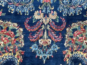 Vintage Blue Persian Royal Kermon Miscellaneous