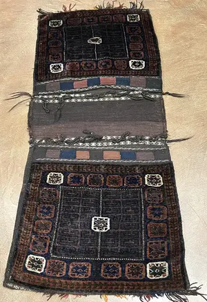 New Brown Afghanistan Baluch Saddle Bag Miscellaneous