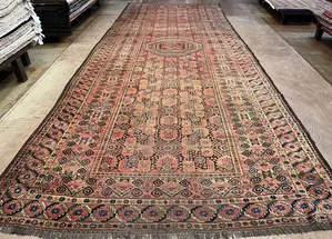 Antique Rust Turkmenistan Beshir Miscellaneous