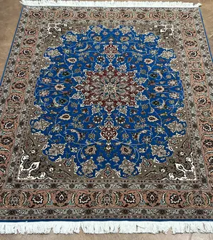 New Blue Persian Tabriz 5