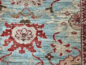 Vintage Blue Persian Sultanabad Oversize