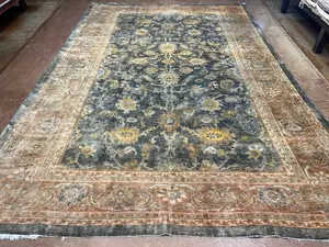 Vintage Grey Persian Sultanabad 10