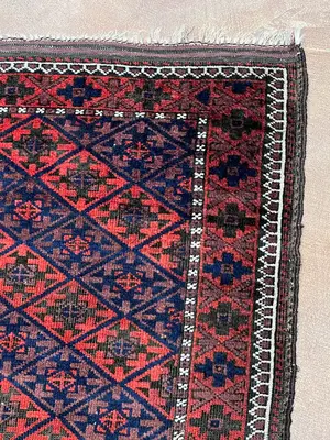 Vintage Red Afghanistan Baluch 3