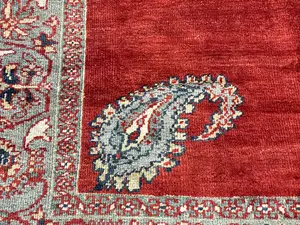 Antique Red Persian Mahal Oversize
