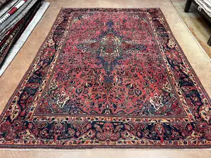 Antique Red Persian Malayer 9