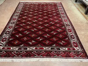 Vintage Red Persian Yomut 7