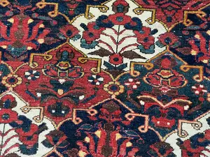 Antique Red Persian Bakhtiari  7