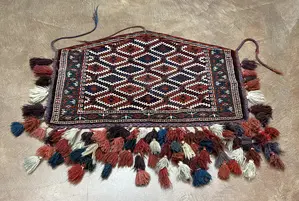 Antique Red Afghanistan Asmalyk Miscellaneous