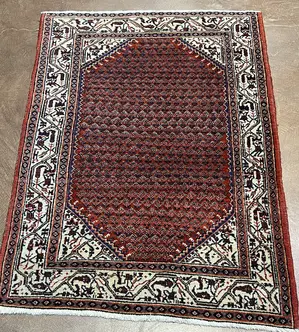 Vintage Red Persian Josan 3