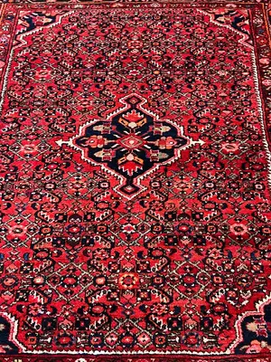 Vintage Red Persian Hamadan 5