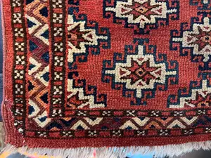 Antique Red Turkmenistan Juwal Turkoman Miscellaneous