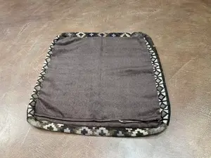 Vintage Brown Rug Kelim Dog Bed Pillow