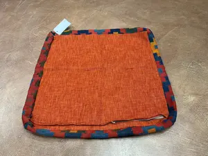 Vintage Red Afghanistan Kelim Dog Bed Pillow