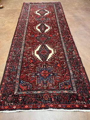 Antique Red Persian Karajeh Runner
