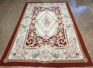 New Red China Sino Aubusson 5
