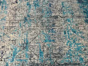 New Blue India Abstract Modern 9