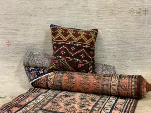 Vintage Multi Turkey Pillow