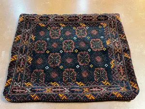 Vintage Navy Persian Baluch Pillow