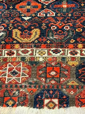 Antique Multi Persian Bag Face Miscellaneous