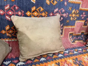 Vintage Blue Pakistan Sultanabad Pillow