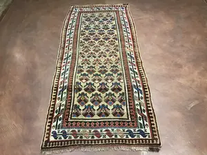 Antique Brown Persian Serab Runner