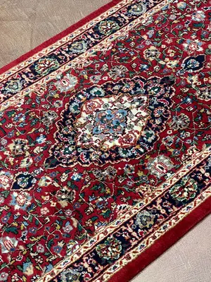 Vintage Red India Indo Persian Runner