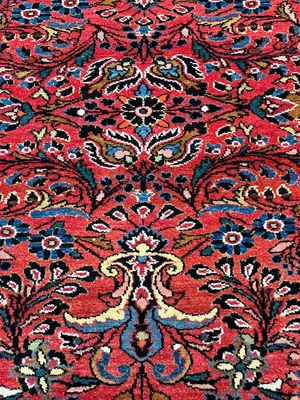Vintage Red Persian Lilihan 5