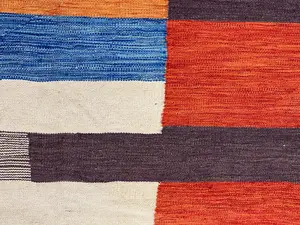 New Multi Afghanistan Modern Kelim 9