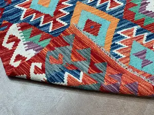 New Multi Afghanistan Modern Maimana Kelim 2