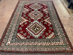 New Red Afghanistan Modern Tribal 6