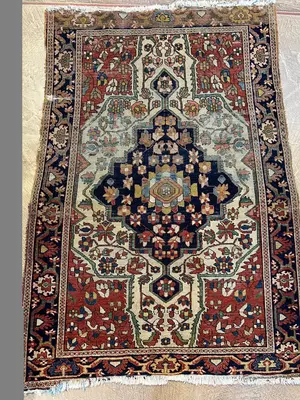 Antique Ivory Persian Ferahan 3