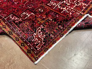 Vintage Red Persian Heriz 10