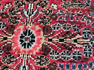 Antique Red Persian Derjezine 2