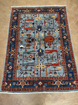 New Blue Afghanistan Modern Tribal 4