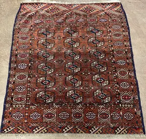 Antique Red Persian Tekke Turkoman 3