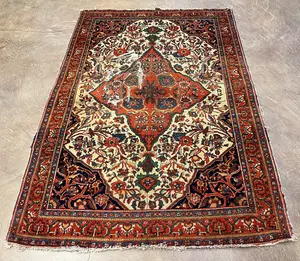 Antique Rust Persian Malayer Remnant 5