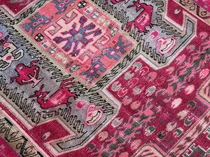 Vintage Rose Turkey Anatolian Runner