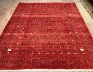 New Red Persian Gabbeh Rizbaft 8