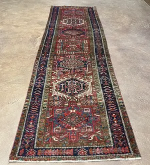 Antique Red Persian Karajeh Runner