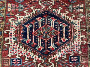 Antique Red Persian Karajeh Runner