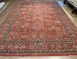 New Red Afghanistan Modern Tabriz 10