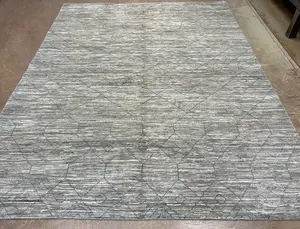 New Grey Afghanistan Modern Gabbeh 8