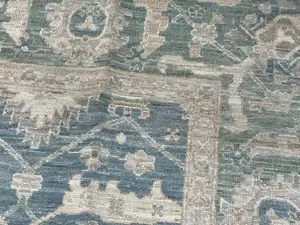 New Blue Afghanistan Oushak Khotan 8