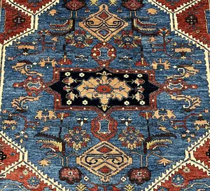 New Blue Afghanistan Modern Tribal 8