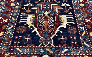 New Navy Afghanistan Modern Tribal Runner