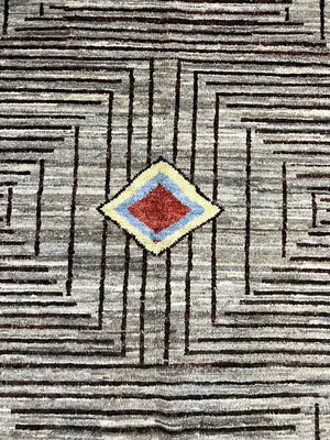 New Grey Afghanistan Oushak Navajo 8