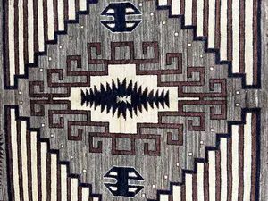 New Grey Afghanistan Oushak Navajo 8