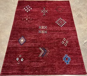 New Red Afghanistan Gabbeh 4