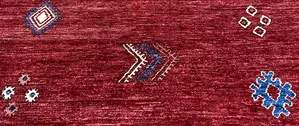 New Red Afghanistan Gabbeh 4
