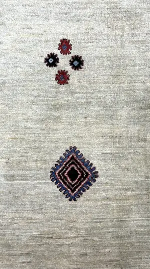 New Ivory Afghanistan Gabbeh 4